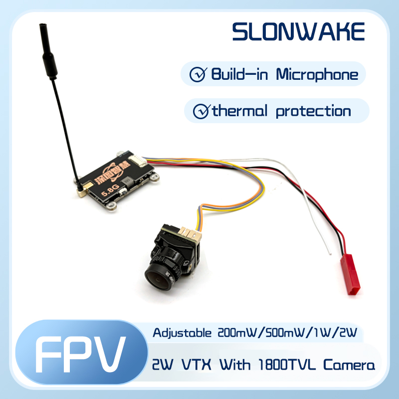 Drone Receiver - SLONWAKE 5.8G 56CH 2W transmitter VTX