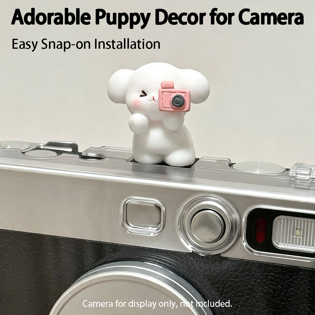 Cute 3D Puppy Camera Hot Shoe  - Canon Camera Eos R8 评论和价格