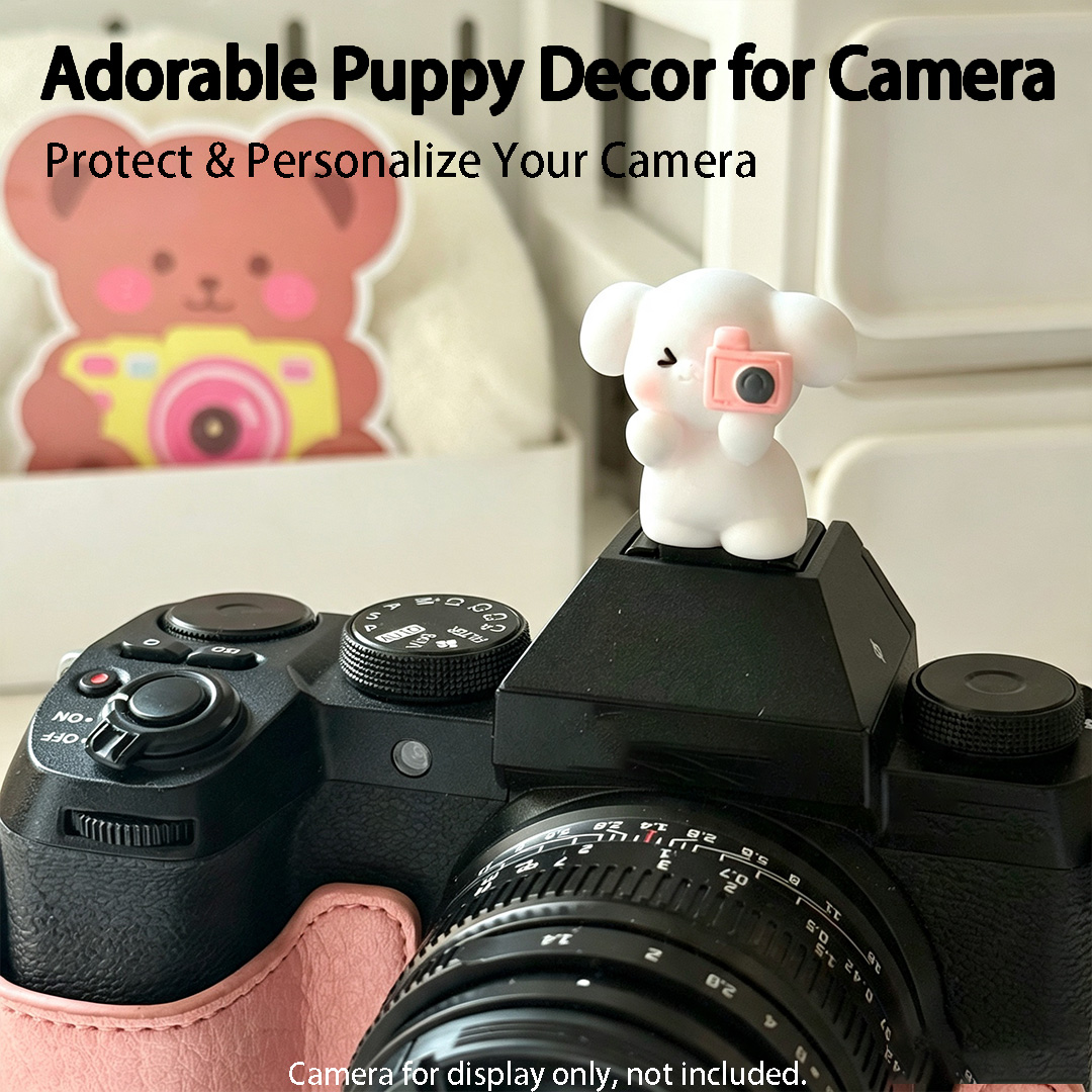 Cute 3D Puppy Camera Hot Shoe  - Canon Camera Eos R8 评论和价格