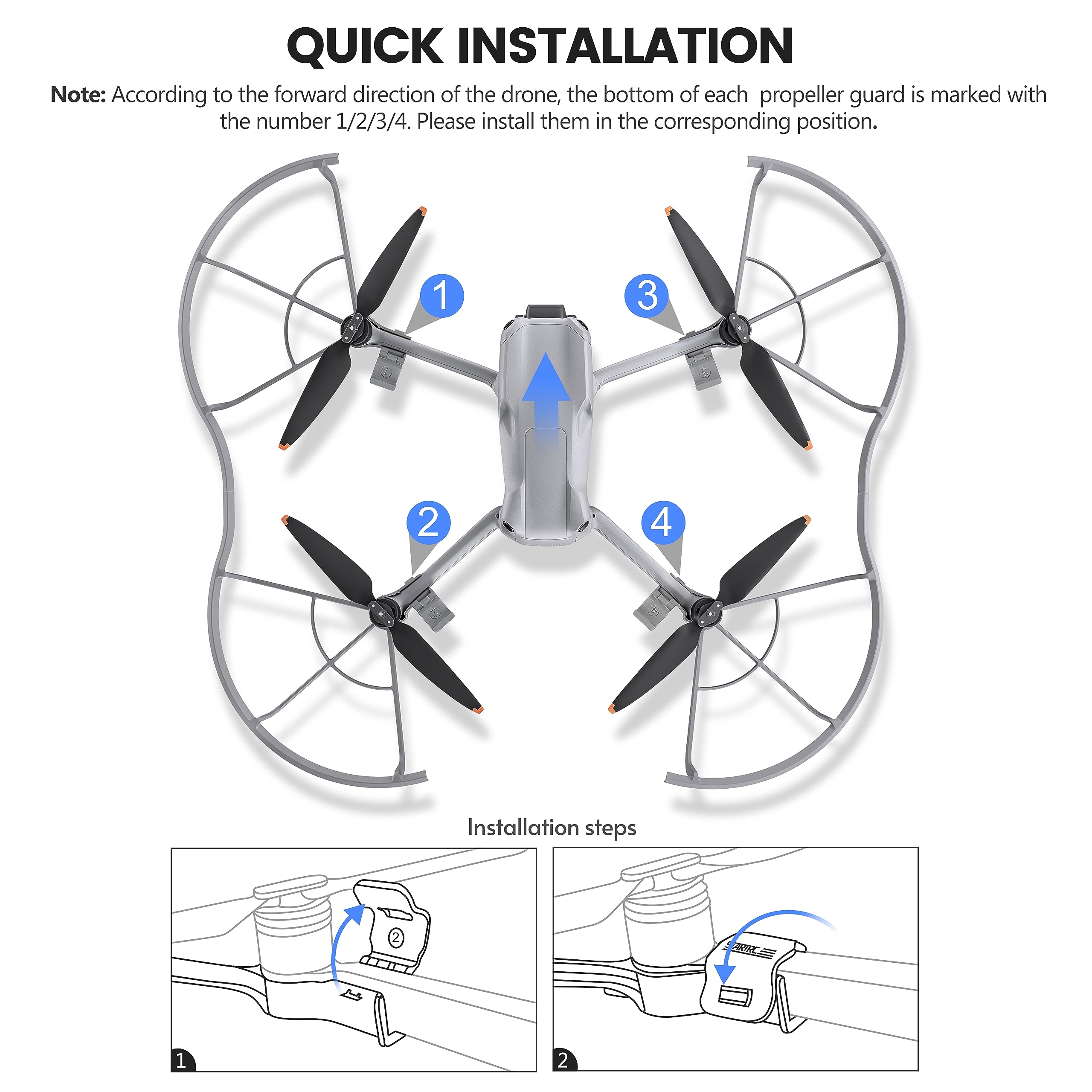 STARTRC Air 3S Propeller Guard - Drone Propeller Guard 评论和价格