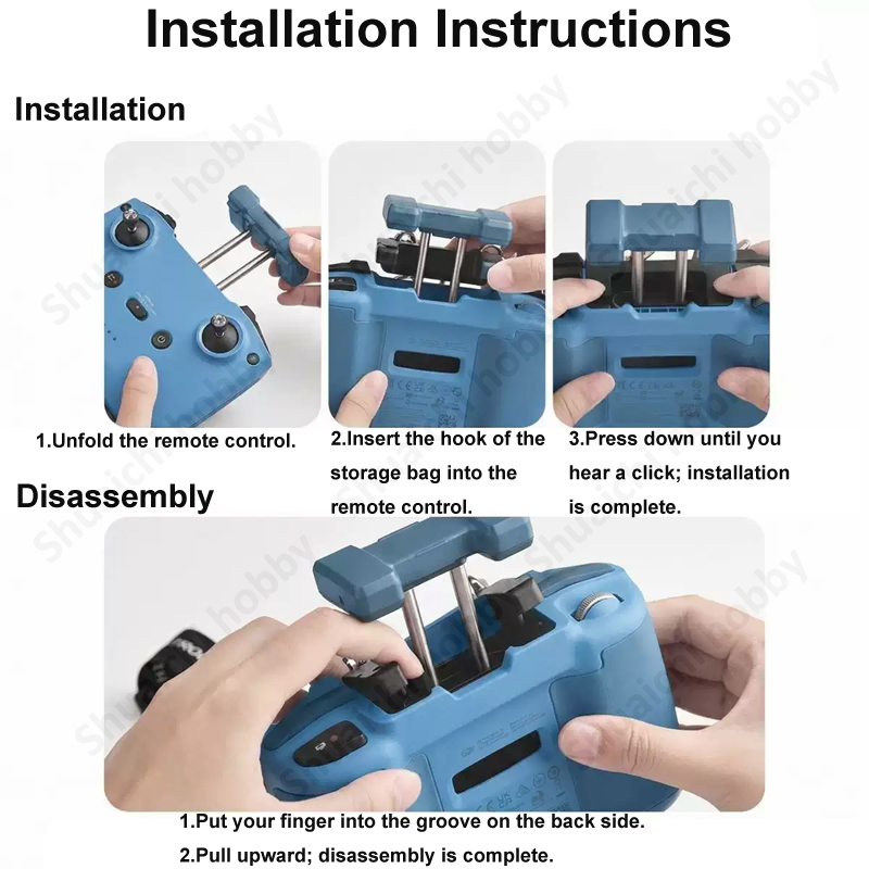 1PCS Remote Controller Adjusta - Drone Battery Strap 评论和价格