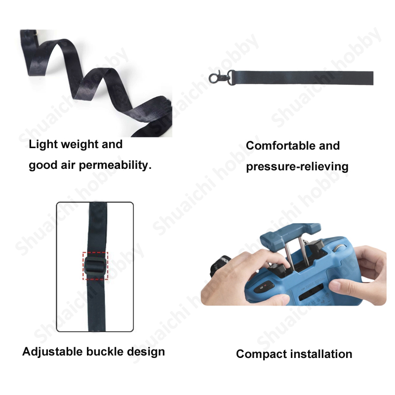 1PCS Remote Controller Adjusta - Drone Battery Strap 评论和价格