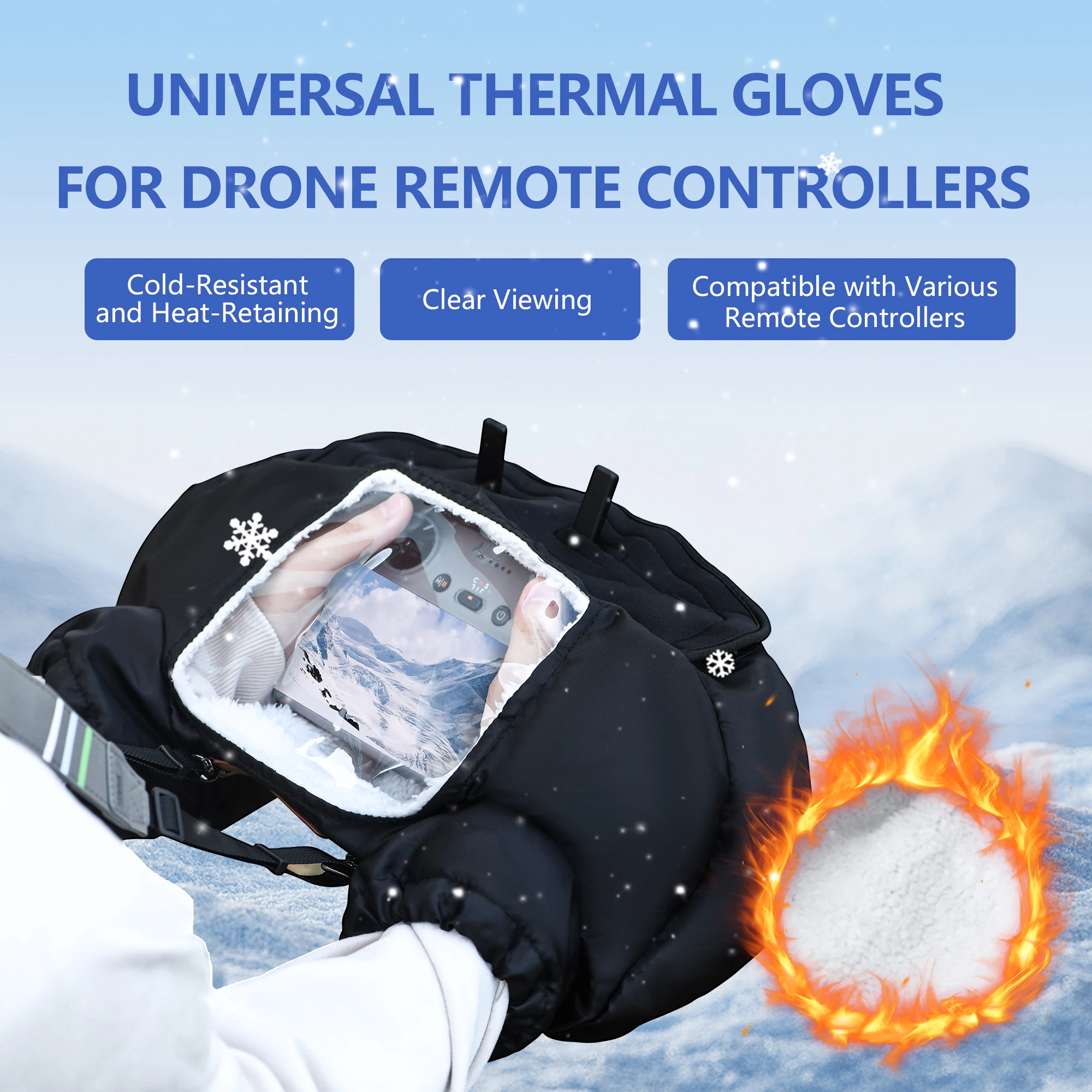 Winter Warm Gloves Drone Fligh - Drone Flight Controller 评论和价格